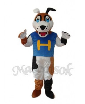 Mitt Dog Mascot Adult Costume