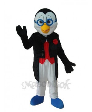 New Glasses Penguin Mascot Adult Costume