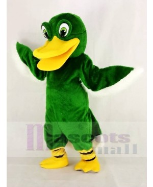 Funny Green Duck Mascot Costume