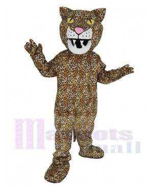 Fierce Jaguar Panther Mascot Costume Animal