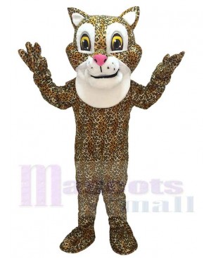 New Cute Friendly Jaguar Mascot Costume