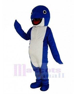 Cute Blue Whale Costume Mascot Animal