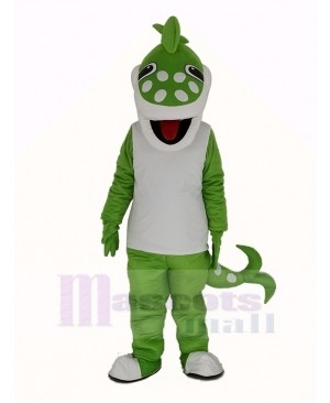 Jackfish Northern Pike Sauger with White Vest Mascot Costume
