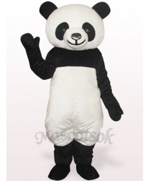 Black Panda Plush Adult Mascot Costume
