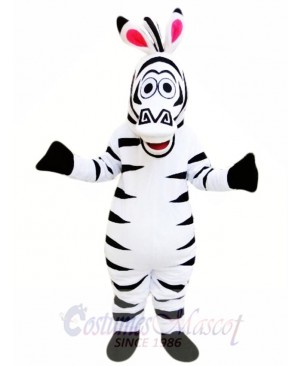 Cute Zebra Horse Mascot Costume