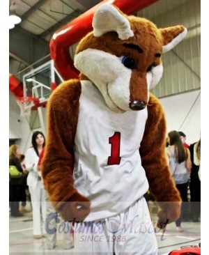 Basketball Sport Fox Mascot Costume Costume