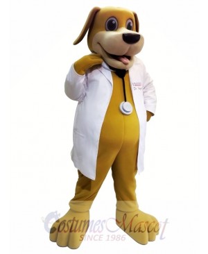 Dr. Dog Mascot Costume