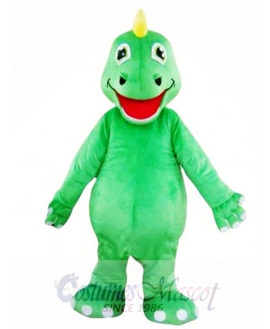 Green Adult Dinosaur Mascot Costumes  