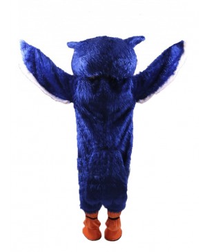 Blue Owl Mascot Costume