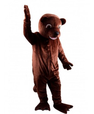 Barney Beaver Mascot Costume