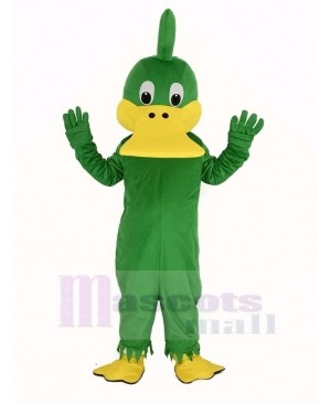 Green Duck Mascot Costume