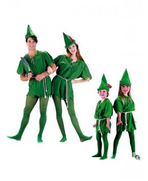Cosplay Peter Pan Costume Child Kids Cartoon Movie Costume Sexy Women Girls Boys Peter Pan Costume