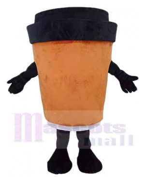 Coffee Cup mascot costume