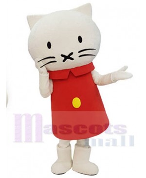 Musti Cat mascot costume