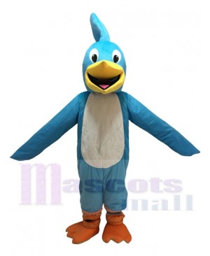 High Quality Realistic New Light Blue Roadrunner Mascot Costume