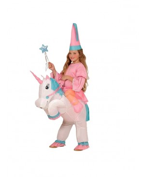 Kids Inflatable Unicorn Costume Halloween Children Cosplay Christmas