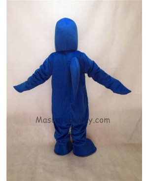 Cute Blue Dolphin Mascot Costume