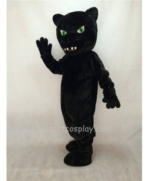 Fierce New Green Eyes Panther Mascot Costume