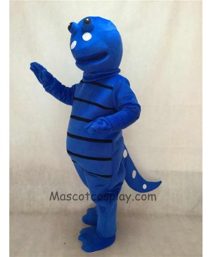 High Quality Adult Blue Billy Salamander Mascot Costume