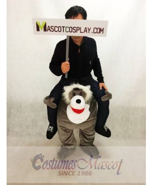 Carry Me Wolf Mascot Costume Halloween Outfit