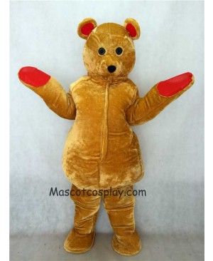Hot Sale Adorable Realistic New Brown Teddy Ted Bear Mascot Costume