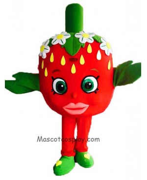 High Quality Strawberry Kiss Classic Halloween Mascot Costume