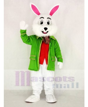 Realistic Wendell Green Easter Bunny Rabbit Mascot Costume Animal