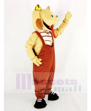 Realistic Cobra Snake in Brown Mascot Costume Animal