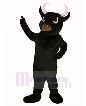 Black Bull Mascot Costume Adult