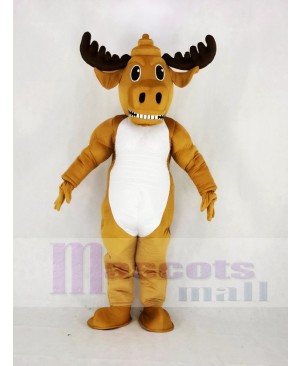 Strong Power Muscly Moose Mascot Costume Animal