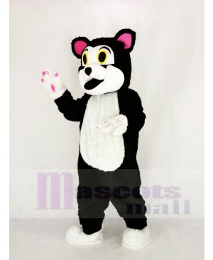 Cute Cat with Green Eyes Mascot Costume Animal