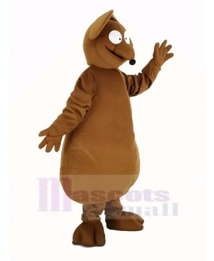 Brown Mouse Mascot Costume