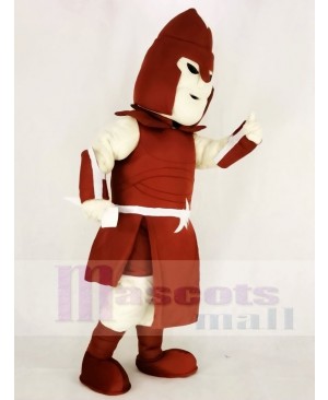 Realistic Red Titan Spartan Mascot Costume Adult