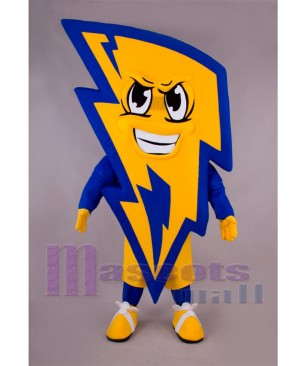 Angular Lightning Mascot Costume