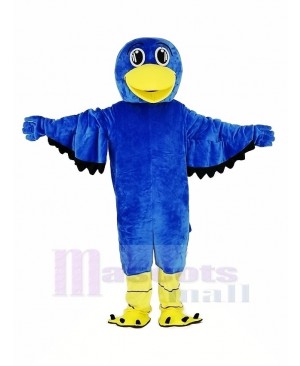 Blue Falcon Mascot Costume Animal