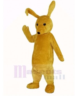 Yellow Rabbit Long Ears Mascot Costume
