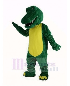 Green Lightweight Alligator Mascot Costume