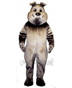 Cute Tuffy Bulldog Mascot Costume