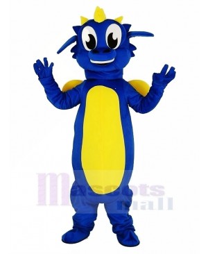 Blue Dragon Mascot Costume Animal