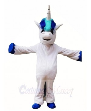 Blue Unicorn Mascot Costumes Animal 