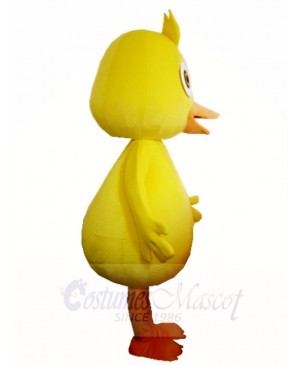 Yellow Duck Mascot Costumes Animal Poultry