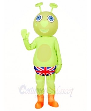 Green Alien Mascot Costumes 