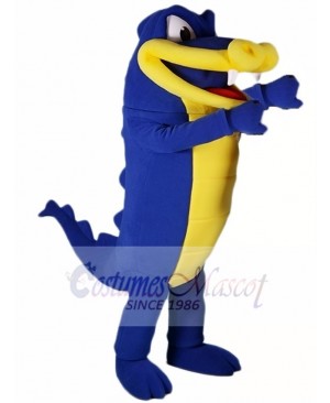Royal Blue Crocodile Mascot Costume Alligator Mascot Costumes