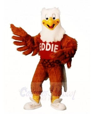 Brown Eddie Eagle Mascot Costumes Animal 