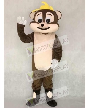 Brown Chipmunk Adult Mascot Costume Animal