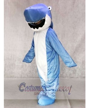 Blue Shark Mascot Adult Costumes Ocean