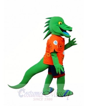 Green Lizard Mascot Costume Iguana Mascot Costume Animal 