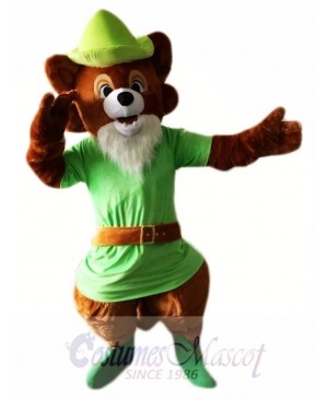 Robin Hood Brown Fox Mascot Costumes 