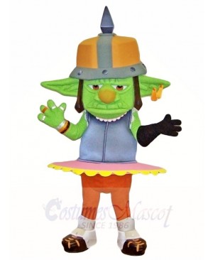 Green Goblin Mascot Costumes Monster
