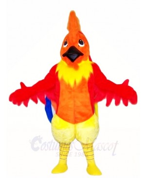 Red Rooster Mascot Costumes Animal Poultry Farm
